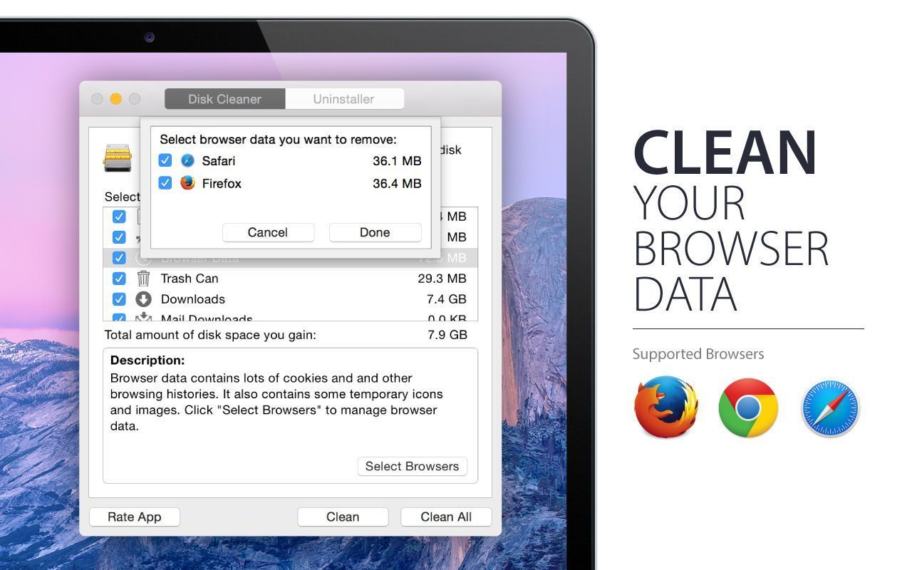 disk cleaner app for mac rev
